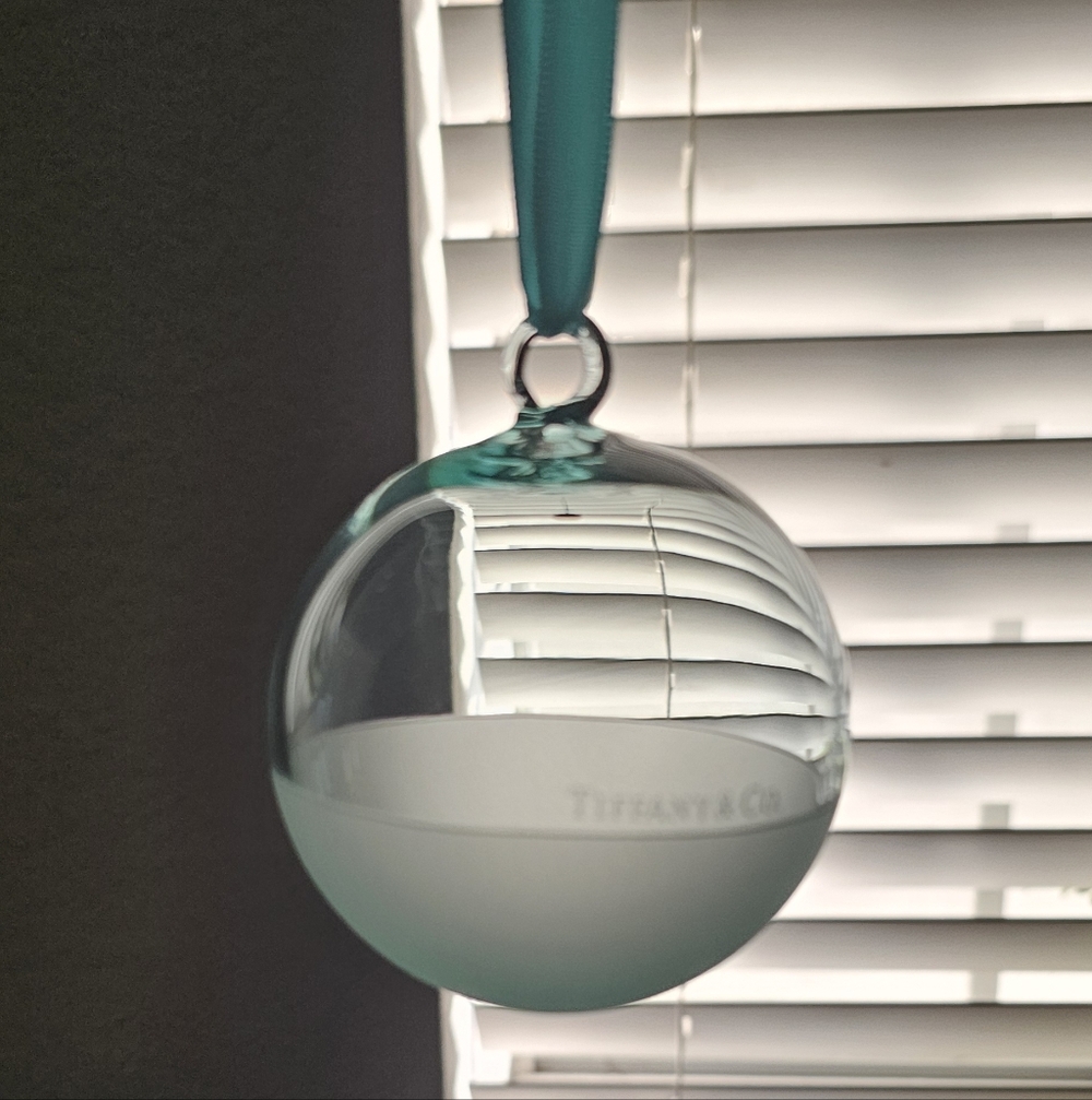Tiffany & Co. Blue and White Holiday Ornament